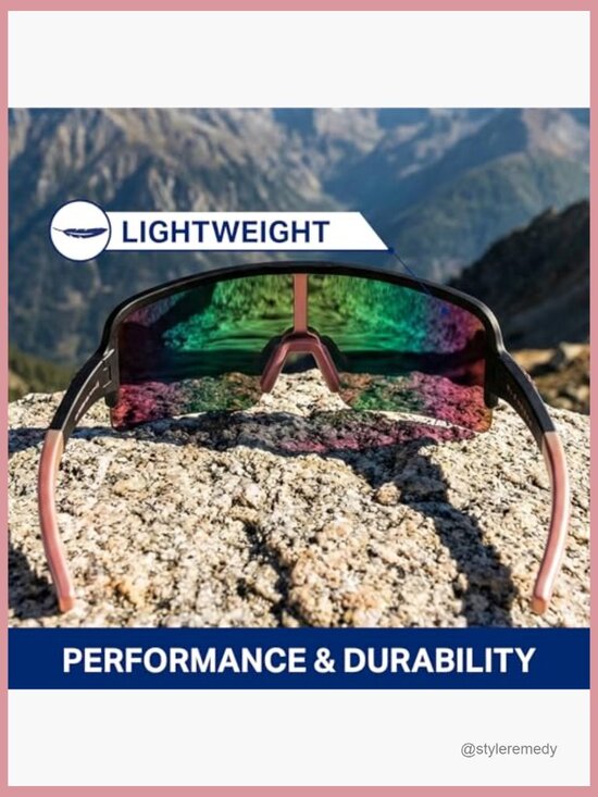 Wrap-Around Polarized Sunglasses - 100% UV Protection Sport Sunglasses main image 6